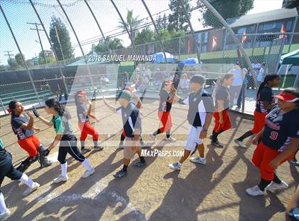 Thumbnail 2 in Granada Hills Charter vs Harbor Teacher (CIF LACS 1st Round Playoff) photogallery.