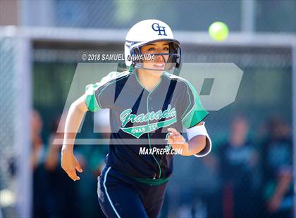 Thumbnail 3 in Granada Hills Charter vs Harbor Teacher (CIF LACS 1st Round Playoff) photogallery.