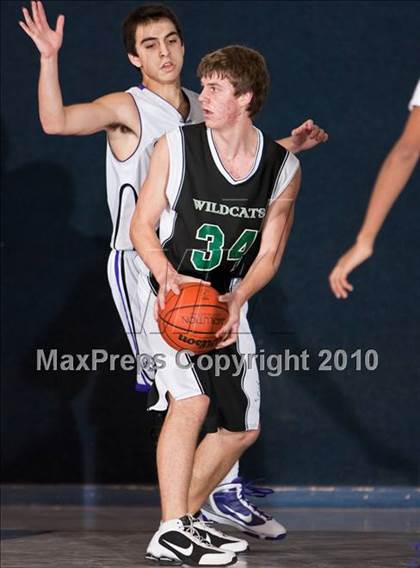 Thumbnail 2 in New Braunfels Christian Academy vs. St. Mary's Hall (Bracken Christian Tournament) photogallery.