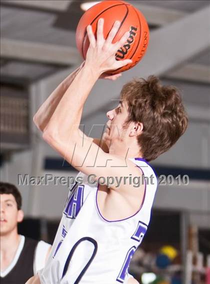 Thumbnail 1 in New Braunfels Christian Academy vs. St. Mary's Hall (Bracken Christian Tournament) photogallery.