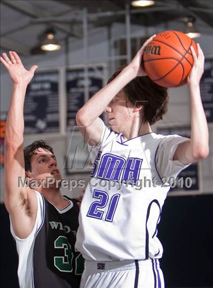 Thumbnail 1 in New Braunfels Christian Academy vs. St. Mary's Hall (Bracken Christian Tournament) photogallery.