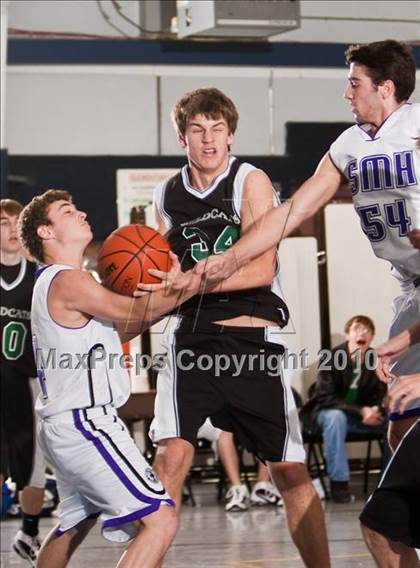 Thumbnail 2 in New Braunfels Christian Academy vs. St. Mary's Hall (Bracken Christian Tournament) photogallery.