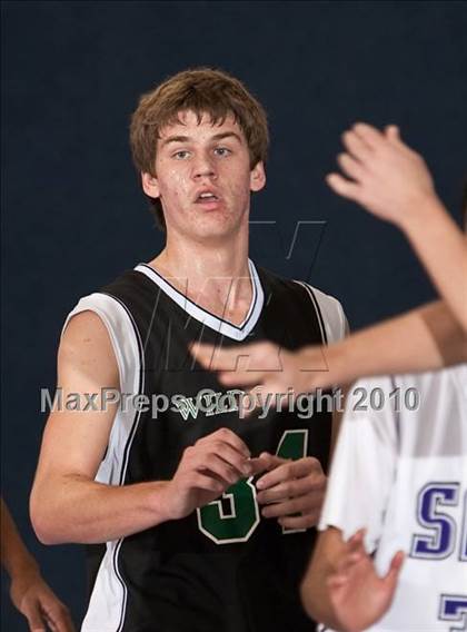Thumbnail 3 in New Braunfels Christian Academy vs. St. Mary's Hall (Bracken Christian Tournament) photogallery.