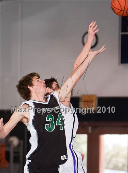 Thumbnail 1 in New Braunfels Christian Academy vs. St. Mary's Hall (Bracken Christian Tournament) photogallery.