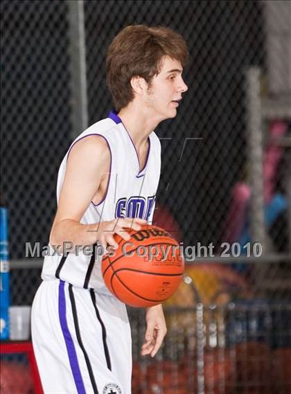 Thumbnail 2 in New Braunfels Christian Academy vs. St. Mary's Hall (Bracken Christian Tournament) photogallery.