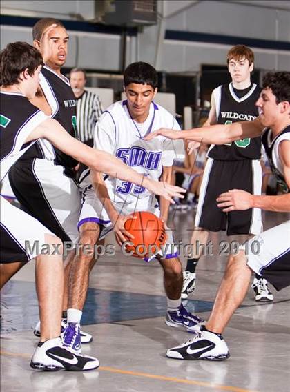 Thumbnail 3 in New Braunfels Christian Academy vs. St. Mary's Hall (Bracken Christian Tournament) photogallery.