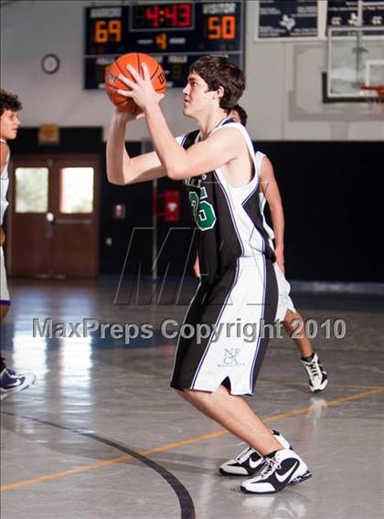 Thumbnail 1 in New Braunfels Christian Academy vs. St. Mary's Hall (Bracken Christian Tournament) photogallery.