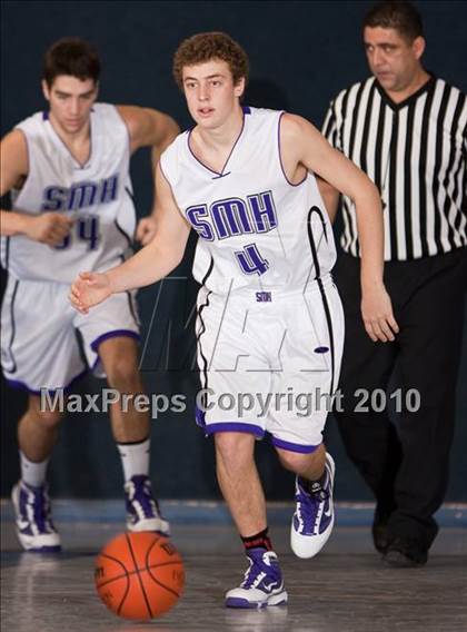 Thumbnail 1 in New Braunfels Christian Academy vs. St. Mary's Hall (Bracken Christian Tournament) photogallery.