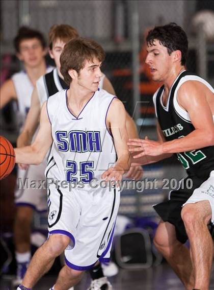 Thumbnail 1 in New Braunfels Christian Academy vs. St. Mary's Hall (Bracken Christian Tournament) photogallery.