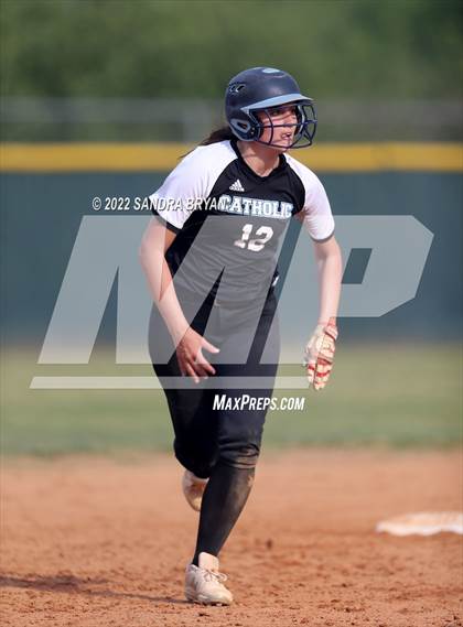 Thumbnail 3 in East Mecklenburg vs Charlotte Catholic (NCHSAA Round 1 Playoff) photogallery.