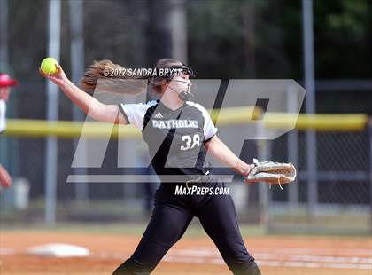 Thumbnail 1 in East Mecklenburg vs Charlotte Catholic (NCHSAA Round 1 Playoff) photogallery.