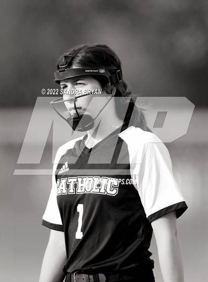 Thumbnail 2 in East Mecklenburg vs Charlotte Catholic (NCHSAA Round 1 Playoff) photogallery.