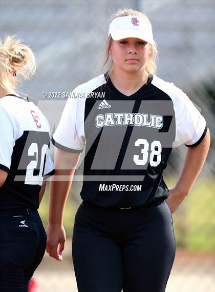 Thumbnail 3 in East Mecklenburg vs Charlotte Catholic (NCHSAA Round 1 Playoff) photogallery.