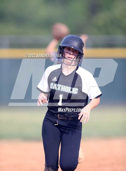 Thumbnail 1 in East Mecklenburg vs Charlotte Catholic (NCHSAA Round 1 Playoff) photogallery.