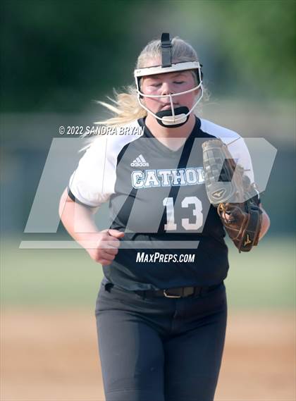 Thumbnail 1 in East Mecklenburg vs Charlotte Catholic (NCHSAA Round 1 Playoff) photogallery.