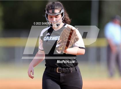 Thumbnail 2 in East Mecklenburg vs Charlotte Catholic (NCHSAA Round 1 Playoff) photogallery.