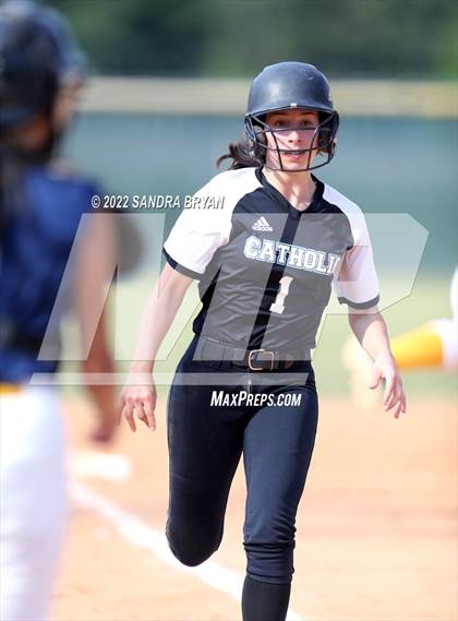 Thumbnail 1 in East Mecklenburg vs Charlotte Catholic (NCHSAA Round 1 Playoff) photogallery.
