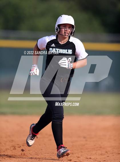 Thumbnail 3 in East Mecklenburg vs Charlotte Catholic (NCHSAA Round 1 Playoff) photogallery.