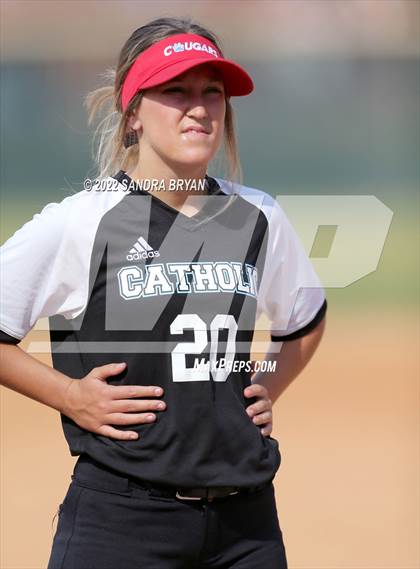 Thumbnail 2 in East Mecklenburg vs Charlotte Catholic (NCHSAA Round 1 Playoff) photogallery.