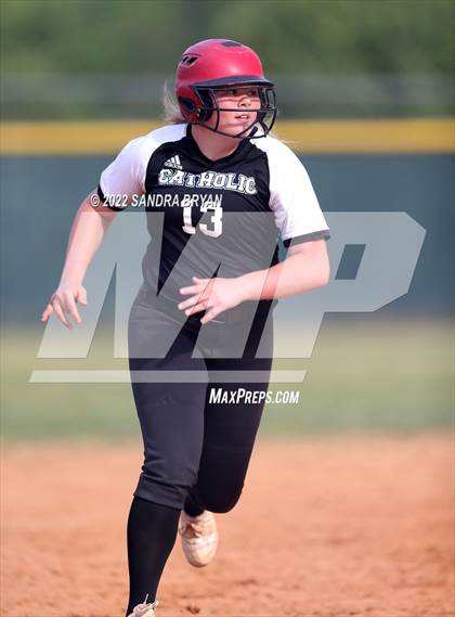 Thumbnail 3 in East Mecklenburg vs Charlotte Catholic (NCHSAA Round 1 Playoff) photogallery.