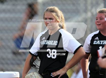 Thumbnail 1 in East Mecklenburg vs Charlotte Catholic (NCHSAA Round 1 Playoff) photogallery.