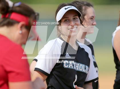 Thumbnail 1 in East Mecklenburg vs Charlotte Catholic (NCHSAA Round 1 Playoff) photogallery.