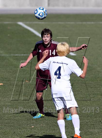 Thumbnail 2 in Air Academy vs. Cheyenne Mountain (CHSAA 4A Final) photogallery.