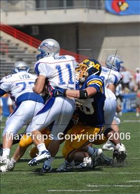 Thumbnail 1 in Byrnes (SC) vs. Archbishop Moeller (Ohio vs USA Challenge) photogallery.