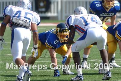 Thumbnail 2 in Byrnes (SC) vs. Archbishop Moeller (Ohio vs USA Challenge) photogallery.