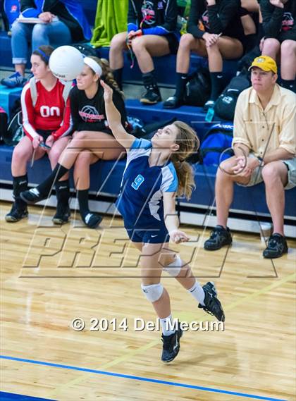 Thumbnail 3 in Berkeley Prep vs. Academy of Holy Names (Berkeley JV Tournament) photogallery.