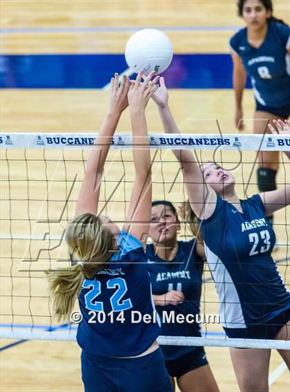 Thumbnail 3 in Berkeley Prep vs. Academy of Holy Names (Berkeley JV Tournament) photogallery.