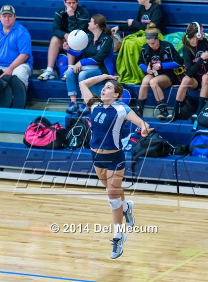 Thumbnail 3 in Berkeley Prep vs. Academy of Holy Names (Berkeley JV Tournament) photogallery.