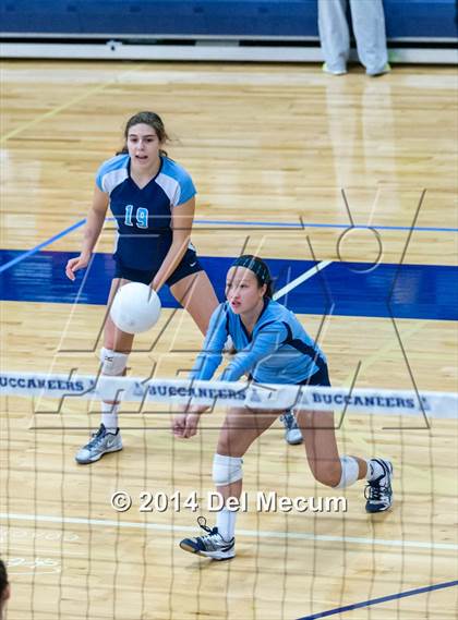 Thumbnail 1 in Berkeley Prep vs. Academy of Holy Names (Berkeley JV Tournament) photogallery.