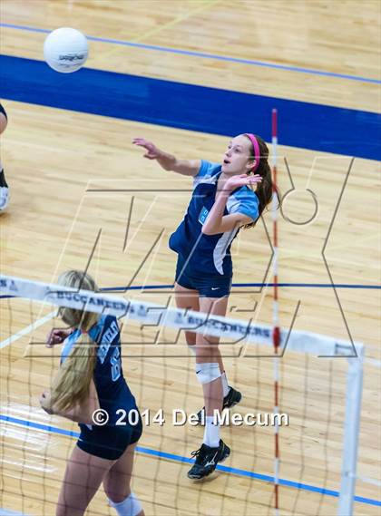 Thumbnail 2 in Berkeley Prep vs. Academy of Holy Names (Berkeley JV Tournament) photogallery.
