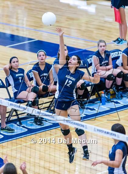 Thumbnail 3 in Berkeley Prep vs. Academy of Holy Names (Berkeley JV Tournament) photogallery.