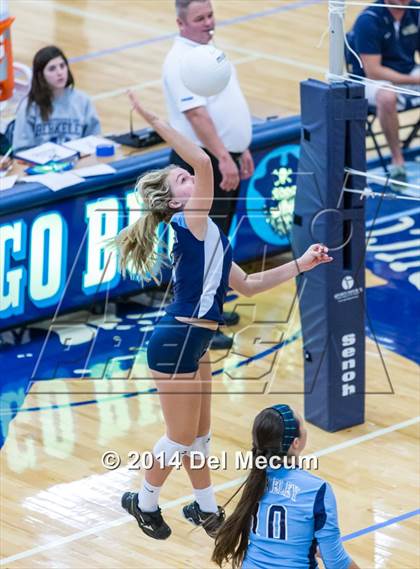 Thumbnail 2 in Berkeley Prep vs. Academy of Holy Names (Berkeley JV Tournament) photogallery.