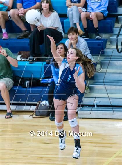 Thumbnail 1 in Berkeley Prep vs. Academy of Holy Names (Berkeley JV Tournament) photogallery.