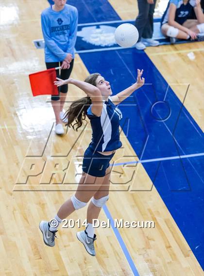 Thumbnail 3 in Berkeley Prep vs. Academy of Holy Names (Berkeley JV Tournament) photogallery.