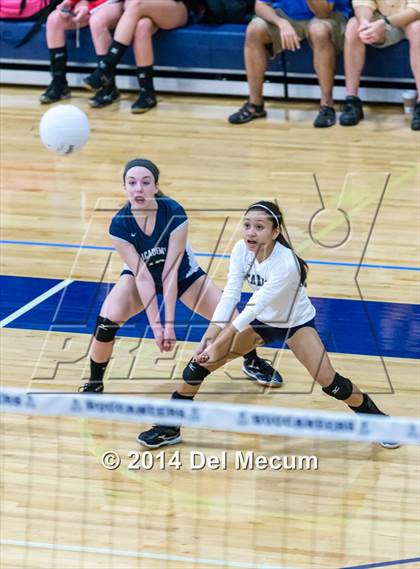 Thumbnail 3 in Berkeley Prep vs. Academy of Holy Names (Berkeley JV Tournament) photogallery.