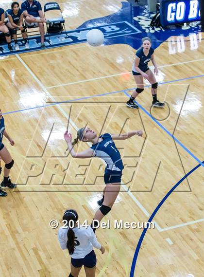 Thumbnail 3 in Berkeley Prep vs. Academy of Holy Names (Berkeley JV Tournament) photogallery.