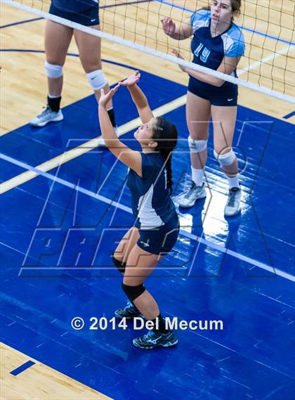 Thumbnail 3 in Berkeley Prep vs. Academy of Holy Names (Berkeley JV Tournament) photogallery.