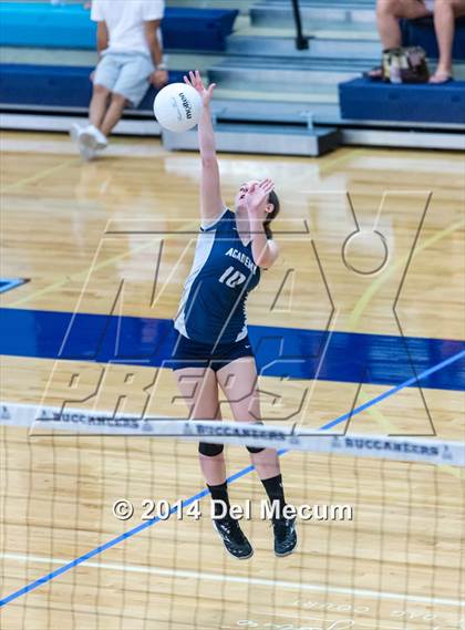 Thumbnail 3 in Berkeley Prep vs. Academy of Holy Names (Berkeley JV Tournament) photogallery.