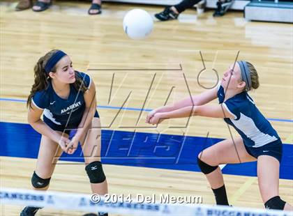 Thumbnail 1 in Berkeley Prep vs. Academy of Holy Names (Berkeley JV Tournament) photogallery.