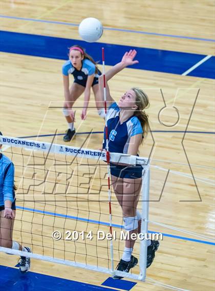 Thumbnail 2 in Berkeley Prep vs. Academy of Holy Names (Berkeley JV Tournament) photogallery.