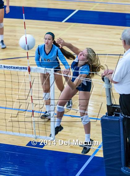 Thumbnail 1 in Berkeley Prep vs. Academy of Holy Names (Berkeley JV Tournament) photogallery.