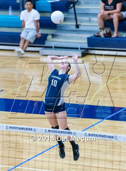 Thumbnail 2 in Berkeley Prep vs. Academy of Holy Names (Berkeley JV Tournament) photogallery.