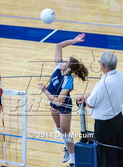 Thumbnail 2 in Berkeley Prep vs. Academy of Holy Names (Berkeley JV Tournament) photogallery.