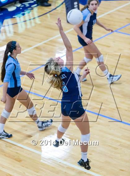 Thumbnail 1 in Berkeley Prep vs. Academy of Holy Names (Berkeley JV Tournament) photogallery.