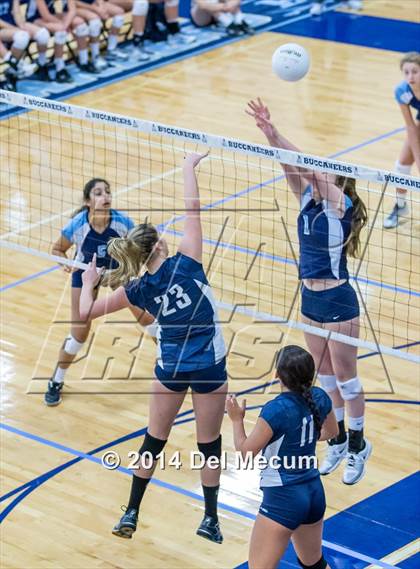 Thumbnail 1 in Berkeley Prep vs. Academy of Holy Names (Berkeley JV Tournament) photogallery.