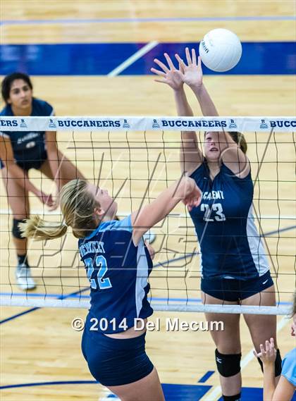 Thumbnail 2 in Berkeley Prep vs. Academy of Holy Names (Berkeley JV Tournament) photogallery.